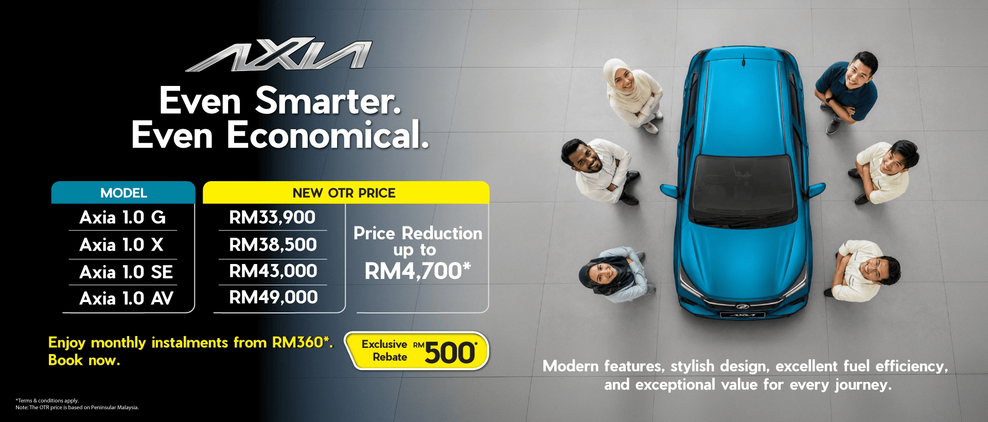 REBATE AXIA POSTER